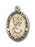 Oval Gold-Filled Saint Christopher Necklace Set - Engrave it!