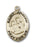 14K Gold Saint Joseph Pendant - Engravable