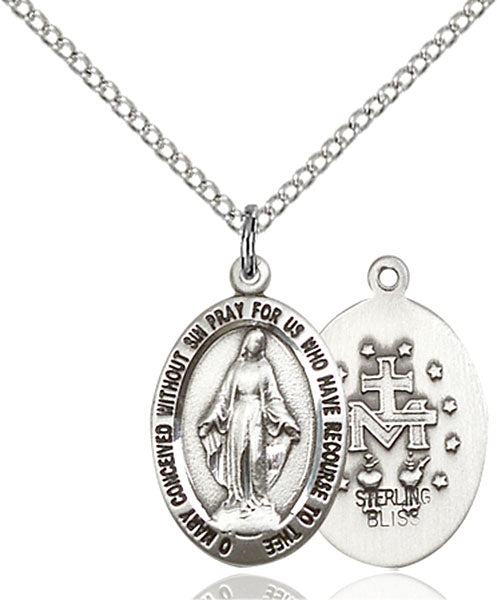 Sterling Silver Miraculous Medal