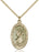 Gold-Filled Saint Christopher Necklace Set