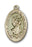 14K Gold Saint Christopher Pendant - Engravable