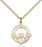 Gold-Filled Claddagh Necklace Set