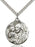 Sterling Silver Saint Joseph Necklace Set