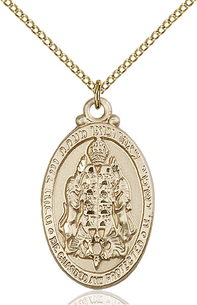 Gold-Filled Jewish Protection Necklace Set