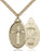 Gold-Filled Cross and National Guard Necklace Set