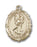 14K Gold Saint Christopher Pendant - Engravable