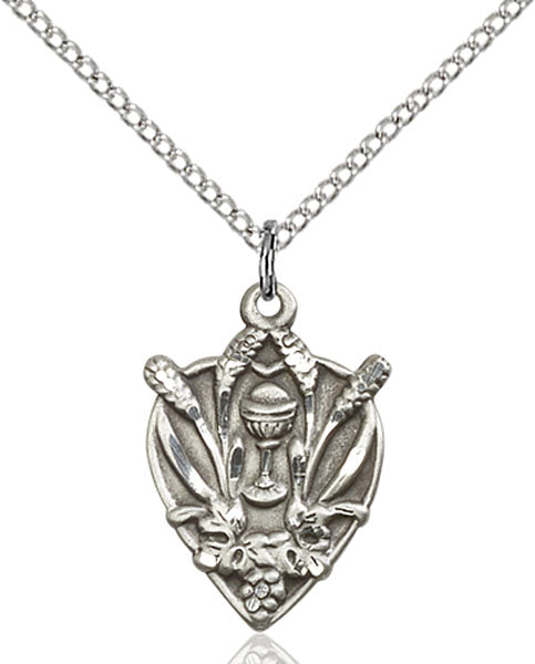 Sterling Silver Communion Necklace Set