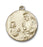 14K Gold Saint Christopher Pendant - Engravable