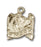 14K Gold Saint Mark Pendant - Engravable