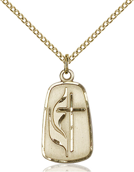 Gold-Filled Methodist Necklace Set