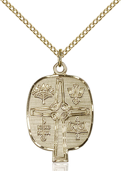 Gold-Filled Presbyterian Necklace Set