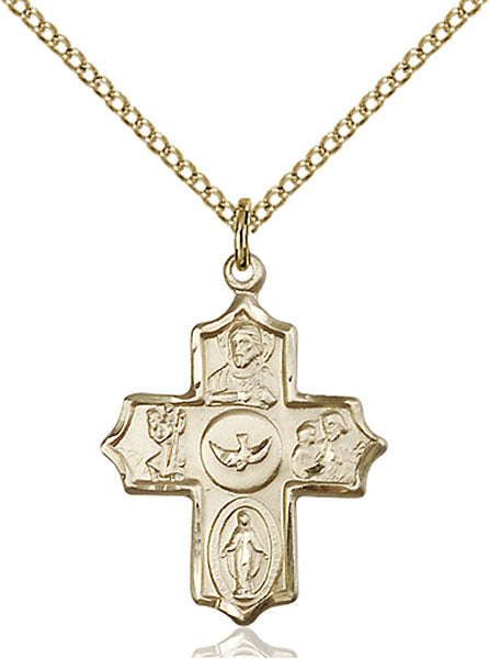 Gold-Filled 5-Way Necklace Set