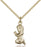 Gold-Filled Praying Girl Necklace Set
