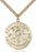 Gold-Filled Saint Roch Necklace Set