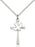 Sterling Silver Cross and Holy Spirit Necklace Set