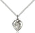 Sterling Silver Saint Theresa Necklace Set