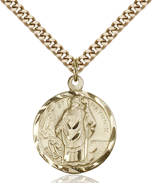 Gold-Filled Saint Patrick Necklace Set