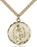 Gold-Filled Saint Perregrine Necklace Set