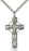 Sterling Silver Celtic Cross Necklace Set
