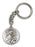 Antique Silver Our Lady of Perpetual Health Keychain