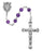 6MM Genuine Amethyst Rosary