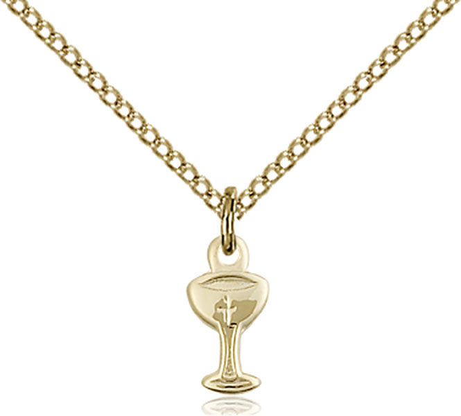 Gold-Filled Chalice Necklace Set