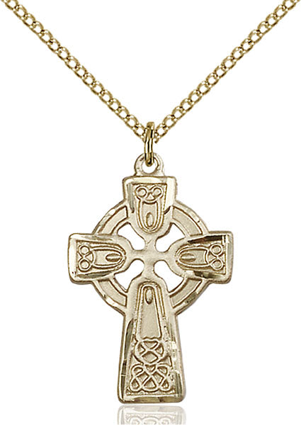 Gold-Filled Celtic Cross Necklace Set