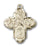 14K Gold Franciscan 4-Way Pendant