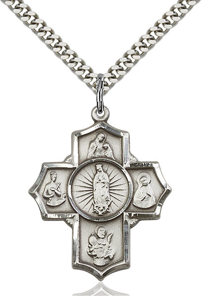 Sterling Silver 5-Way Motherhood Necklace Set