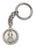 Antique Silver Our Lady of the Highway Keychain
