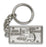 Antique Silver God Bless This Truck Keychain