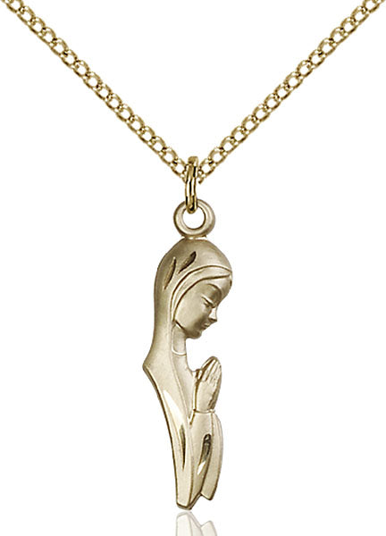 Gold-Filled Madonna Necklace Set