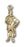 14K Gold Saint Florain Pendant - Engravable