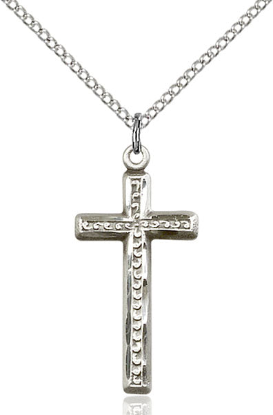 Sterling Silver Cross Necklace Set