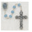 8MM Blue Glass Lourdes Rosary