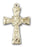 14K Gold Mosaic Cross Pendant