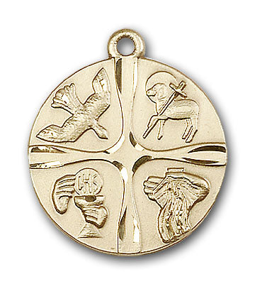 Gold-Filled Christian Life Necklace Set
