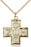 Gold-Filled Light and Life Cross Necklace Set