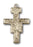 14K Gold San Damiano Crucifix Pendant