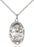 Sterling Silver Our Lady of Czestochowa Necklace Set