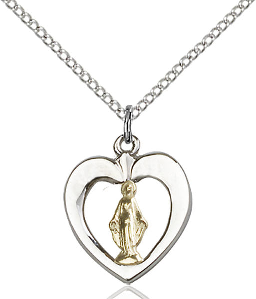 Two-Tone GF/SS Miraculous Medal