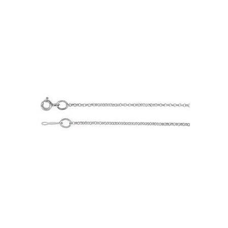 20-inch Rolo Chain with Spring Ring - Sterling Silver