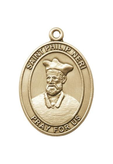 Gold Oxide Saint Philip Neri Keychain