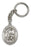 Antique Silver Guardian Angel Keychain