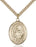 Gold-Filled Saint Clare of Assisi Necklace Set