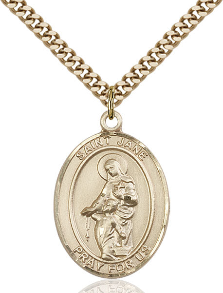 Gold-Filled Saint Jane of Valois Necklace Set