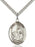Sterling Silver Saint Dymphna Necklace Set