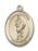 14K Gold Saint Florian Pendant