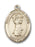 14K Gold Saint Francis of Assisi Pendant