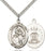 Sterling Silver Saint Joan of Arc Air Force Pendant